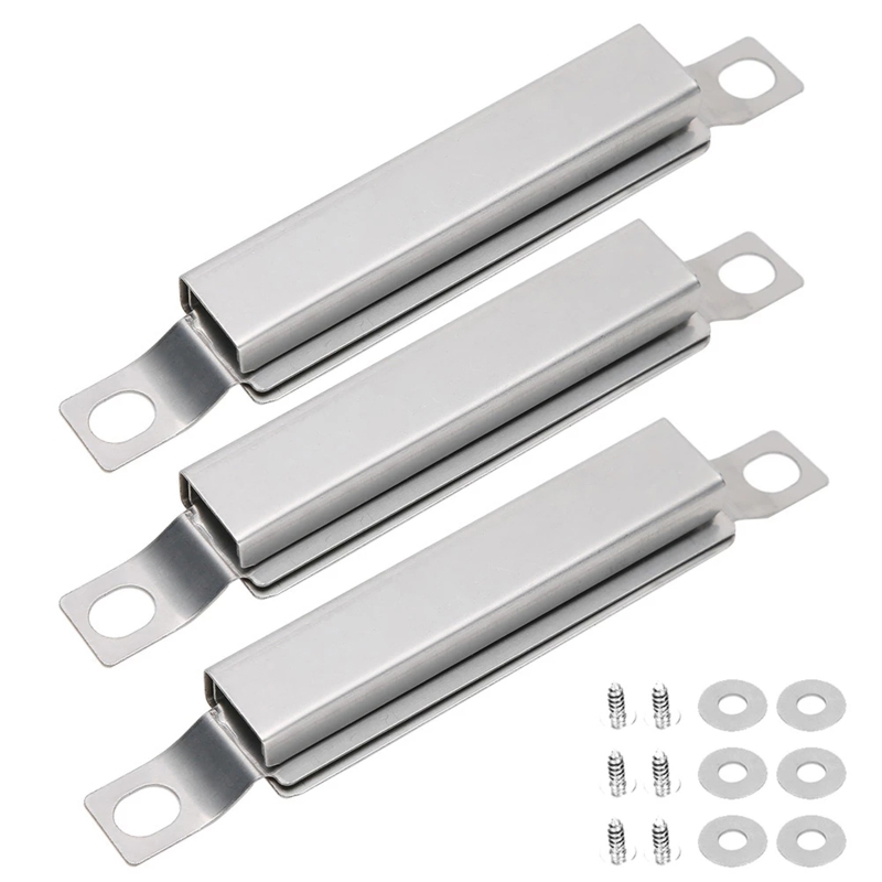 Camping Cooking Griddle - Stainless Steel Gas Grill Crossover Tube