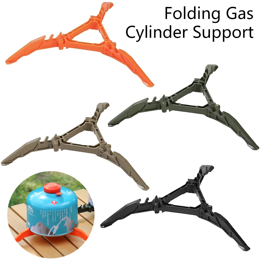Camping Cooking Tripod - Gas Canister Tripod Stand, Foldable Fuel