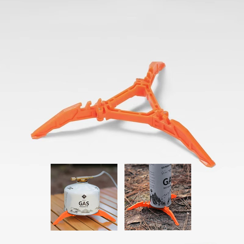 Camping Cooking Tripod - Portable Foldable Gas Bottle Tripod Stand