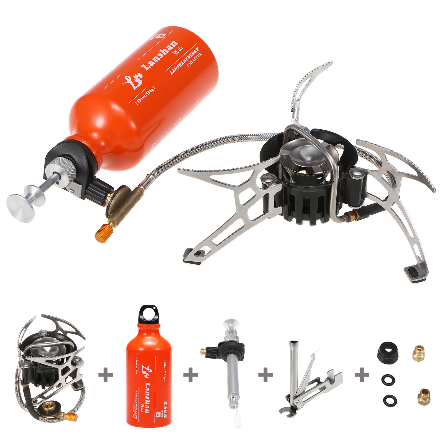 Camping Cooking Windscreen - Lixada Outdoor Camping Multi Fuel Oil