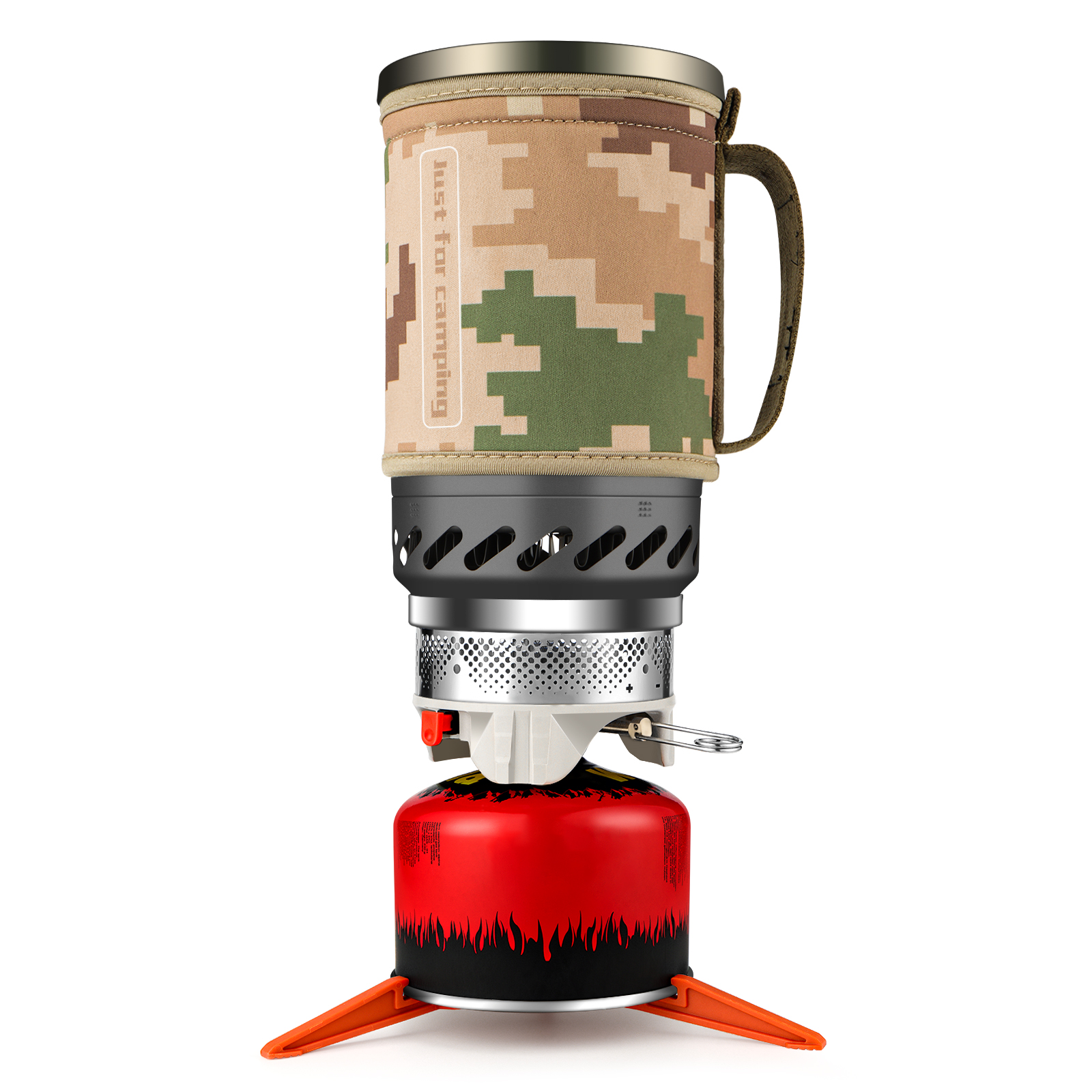 Camping Cooking No Gas - 1.4L Portable Cooking System With Heat