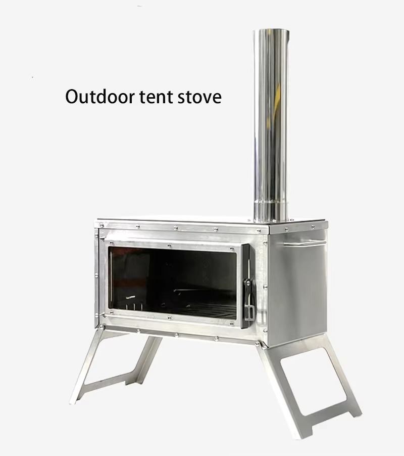 Camping Cooking Area - 【Popular】Portable Folding Hot Tent Stoves with