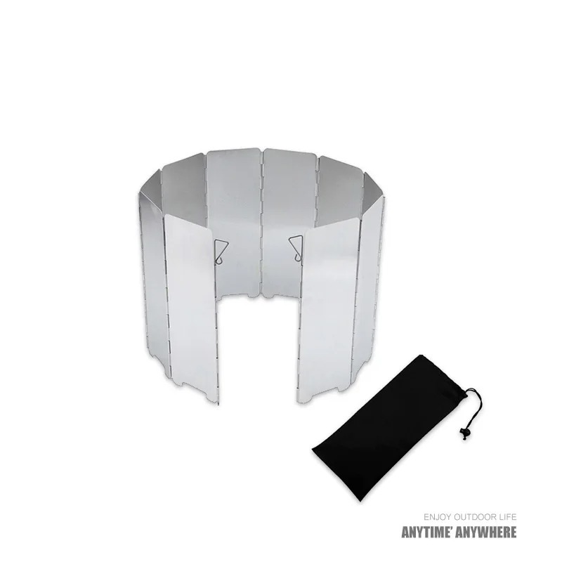 1pcs Windscreen For Camping St - مراجعة Camping Cooking Windscreen وسعره