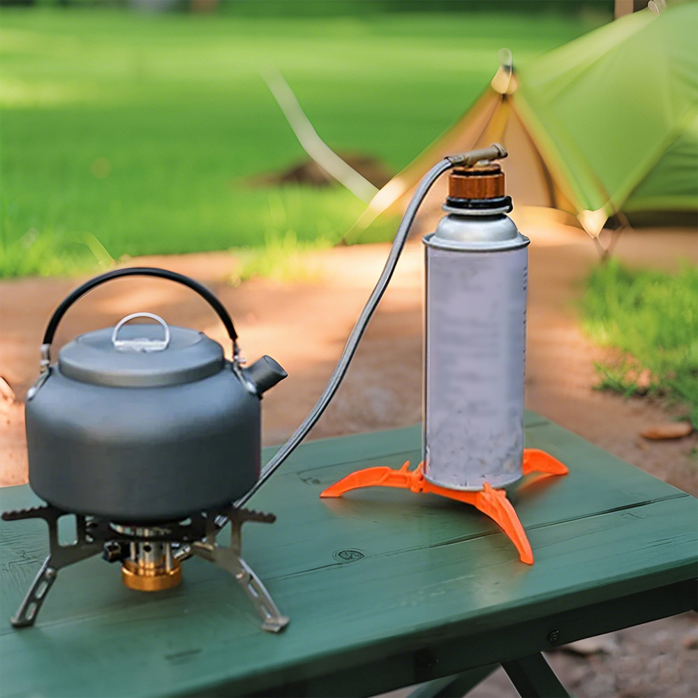 ​​​​​​Portable Gas Canister St - مراجعة Camping Cooking Tripod وسعره