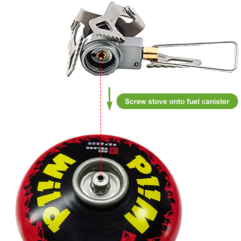 BRS Outdoor Gas Stove Mini Cam - مراجعة Camping Cooking No Gas وسعره