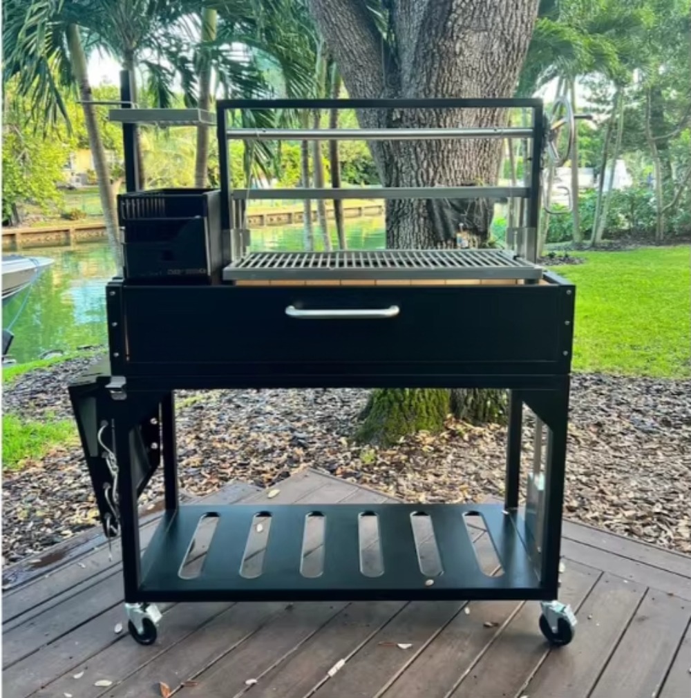 Argentine Grill Height Adjusta - مراجعة Camping Cooking Equipment Electric وسعره