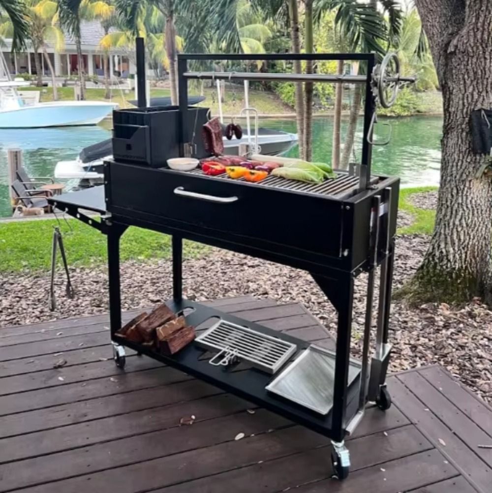 Argentine Grill Height Adjusta - مراجعة Camping Cooking Equipment Electric وسعره