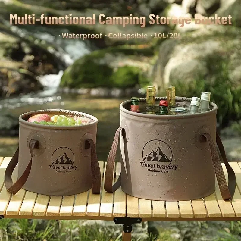 5/10/20L Folding Portable Buck - مراجعة Camping Cooking Cover وسعره