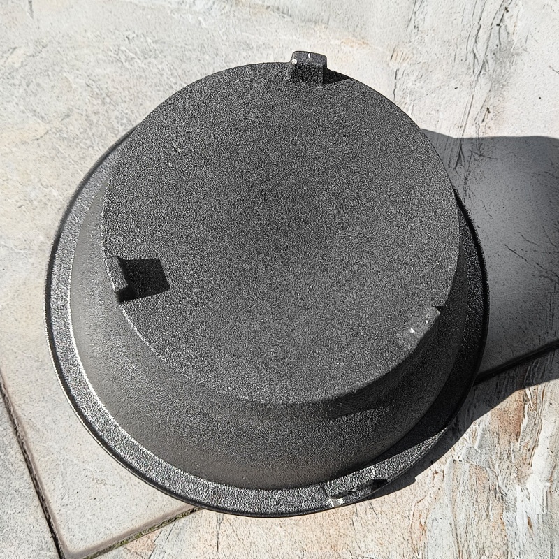 Traditional Cast Iron Carbon S - مراجعة Camping Cooking Fire Pit وسعره