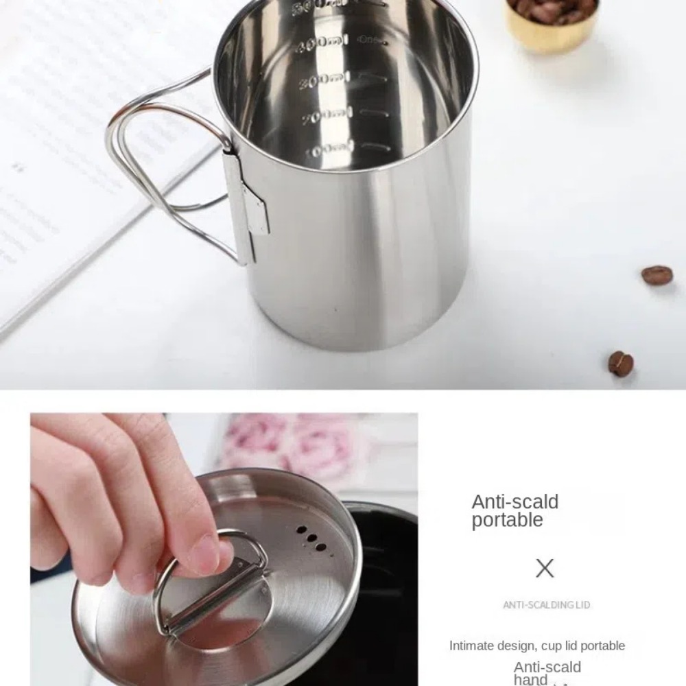 Outdoor Stainless Steel Campin - مراجعة Camping Cooking Mug وسعره