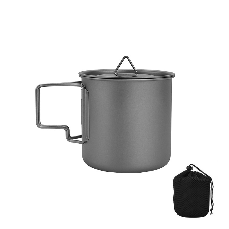 Titanium Camping Mug with Fold - مراجعة Camping Cooking Roll وسعره
