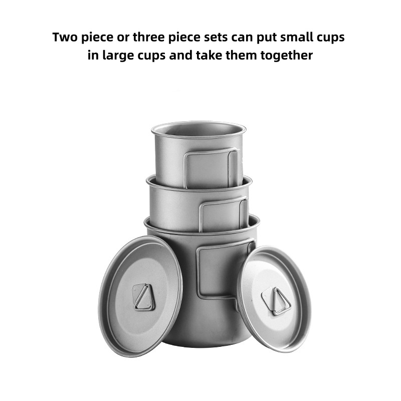 Titanium Camping Mug with Fold - مراجعة Camping Cooking Roll وسعره