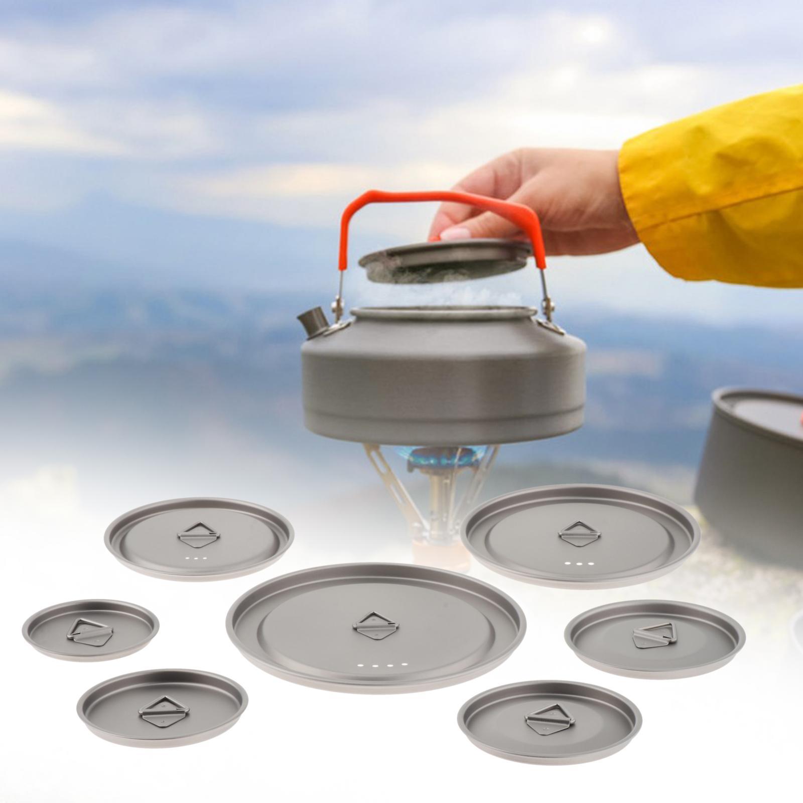 Titanium Outdoor Mug Lid Cookw - مراجعة Camping Cooking And Drinking وسعره