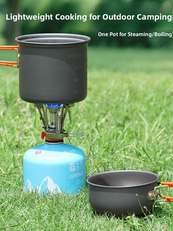 Portable Outdoor Camping Cooki - مراجعة Camping Cooking Essentials Kit وسعره