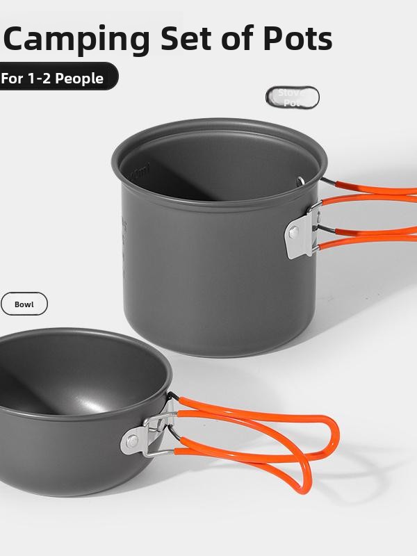 Portable Outdoor Camping Cooki - مراجعة Camping Cooking Essentials Kit وسعره