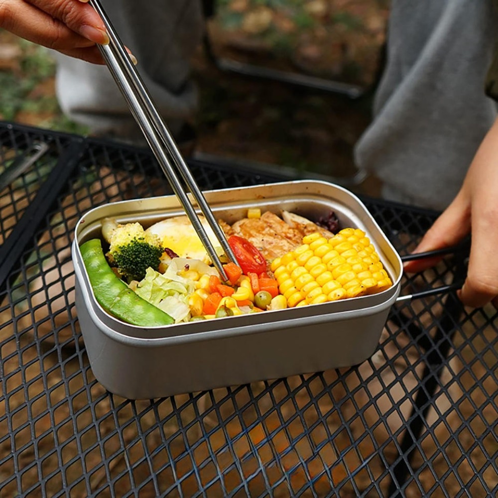 Ultralight Tableware Camping C - مراجعة Camping Cooking Pot وسعره