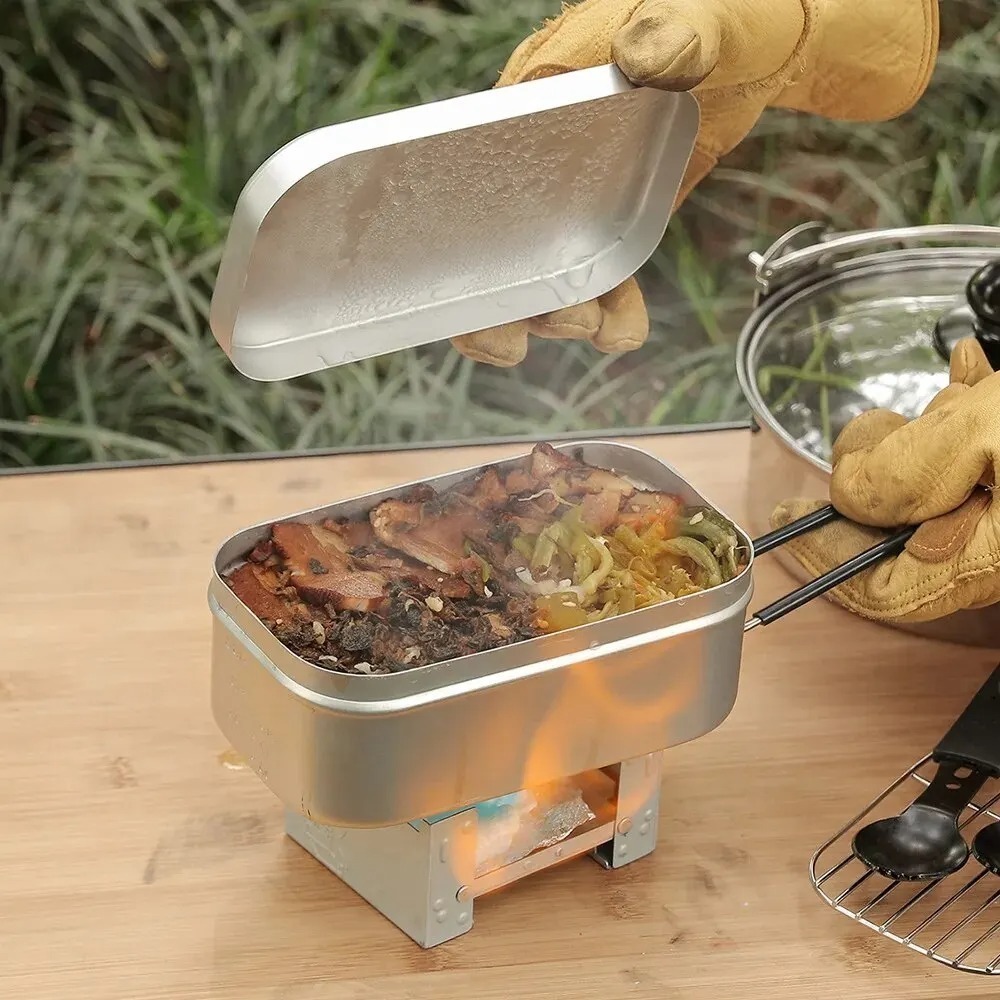 Ultralight Tableware Camping C - مراجعة Camping Cooking Pot وسعره