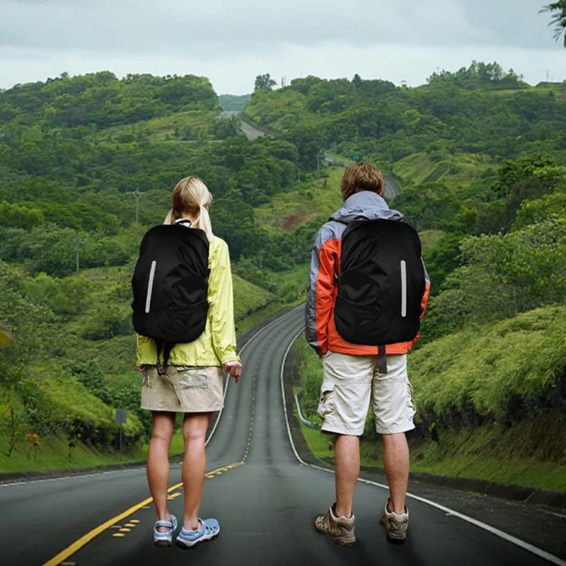 Reflective Waterproof Backpack - مراجعة Camping Cooking Cover وسعره