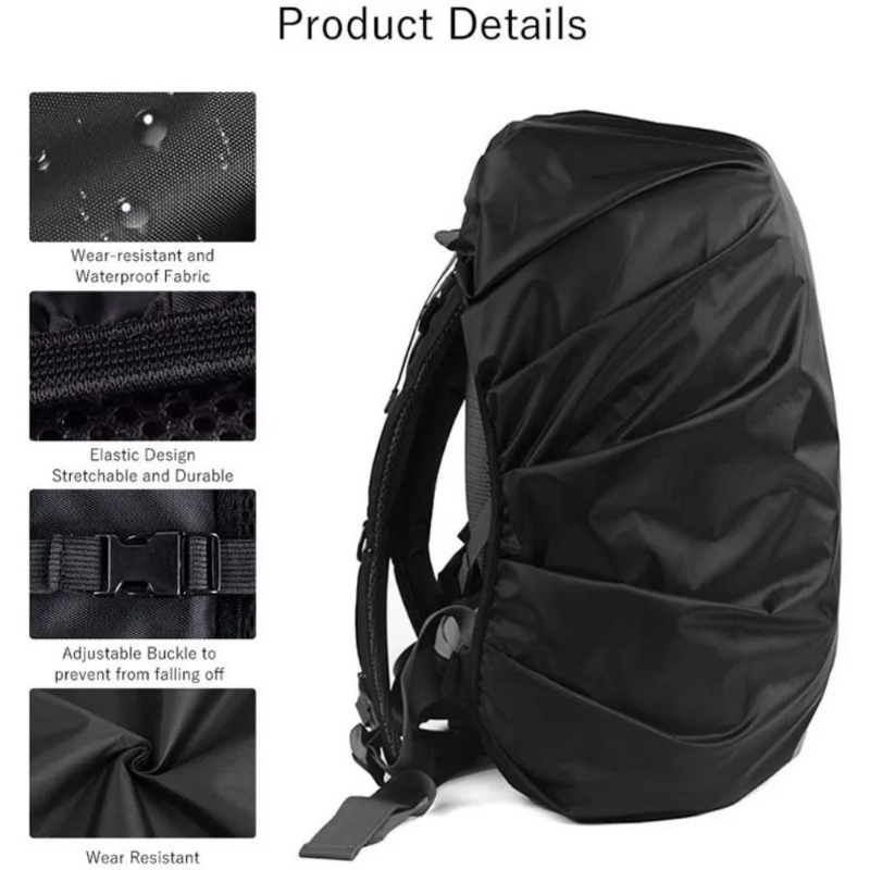 Reflective Waterproof Backpack - مراجعة Camping Cooking Cover وسعره