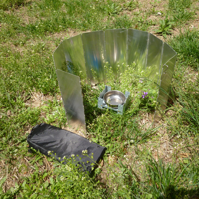 9 Plates Gas Stove Wind Shield - مراجعة Camping Cooking Windscreen وسعره