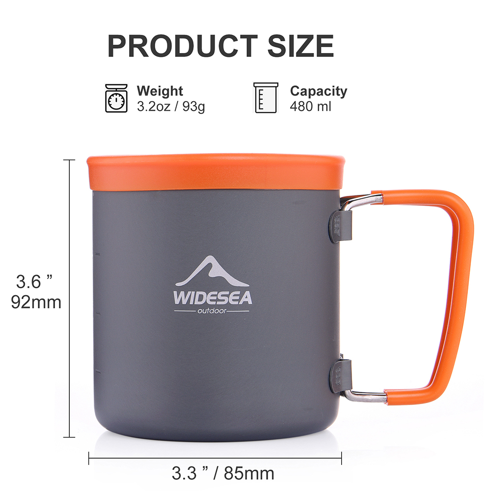 Widesea Camping Aluminum Cup O - مراجعة Camping Cooking And Drinking وسعره