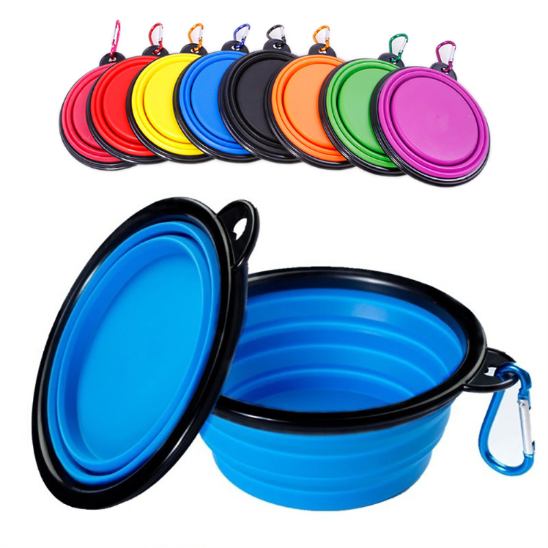 350ML Foldable Silicone Pet Bo - مراجعة Camping Cooking Dishes وسعره