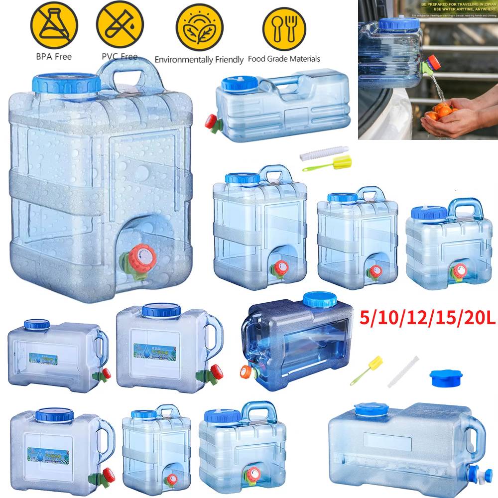 5-15L Drinking Water Bucket Dr - مراجعة Camping Cooking And Drinking وسعره