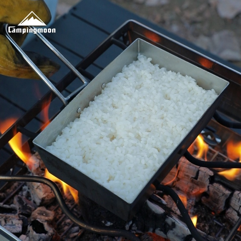 Outdoor Stainless Steel Nonsti - مراجعة Camping Cooking Griddle وسعره