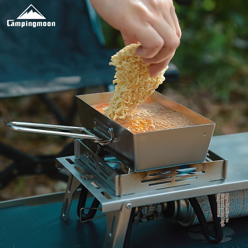 Outdoor Stainless Steel Nonsti - مراجعة Camping Cooking Griddle وسعره