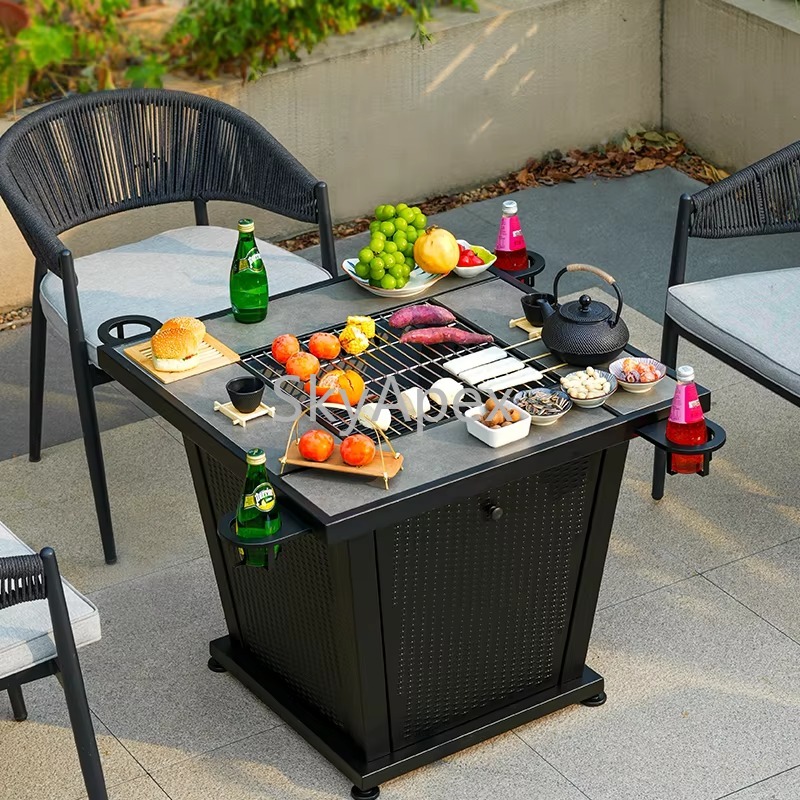 Multifunctional High Quality S - مراجعة Camping Cooking Fire Pit وسعره