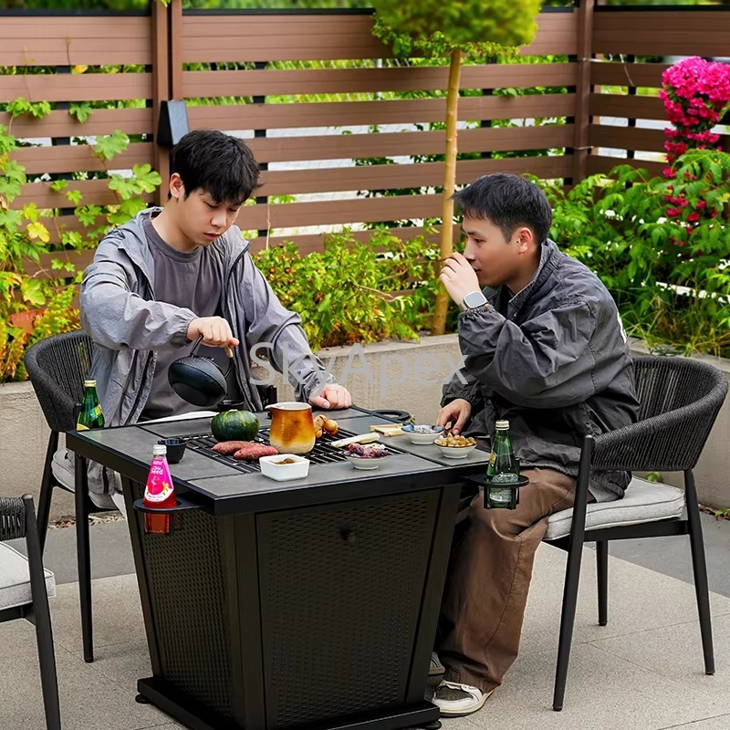 Multifunctional High Quality S - مراجعة Camping Cooking Fire Pit وسعره