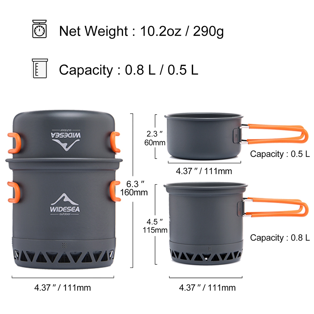 L68AWIDESEA Camping Cookware O - مراجعة Camping Cooking Equipment Electric وسعره