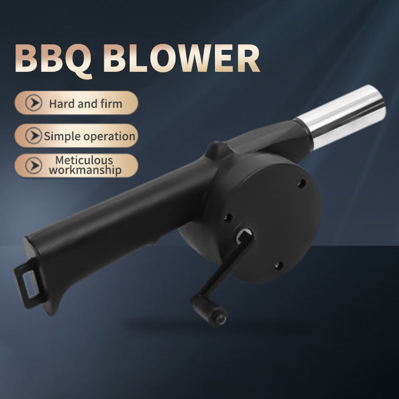 BBQ Fan Air Blower Fast Fire S - مراجعة Camping Cooking Griddle وسعره