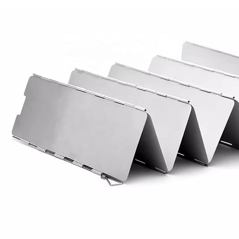 Outdoor Foldable Wind Shield C - مراجعة Camping Cooking Windscreen وسعره