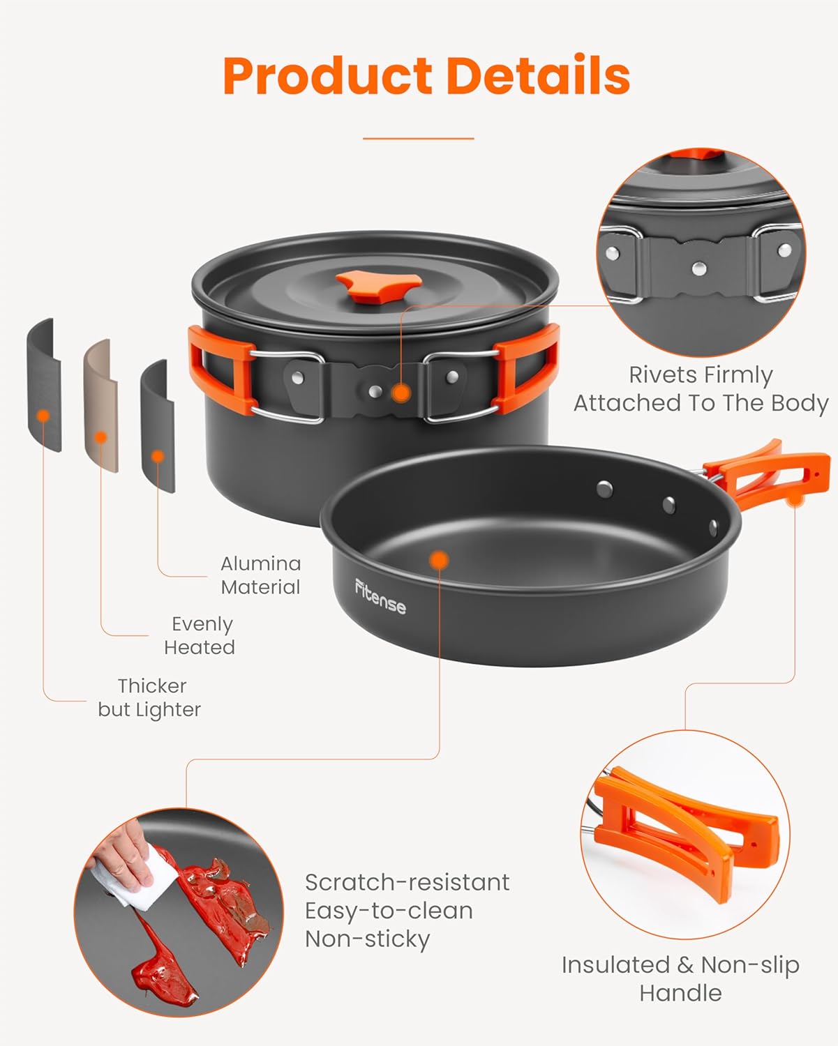 21Pcs Camping Cookware Mess Ki - مراجعة Camping Cooking Mess Kit وسعره