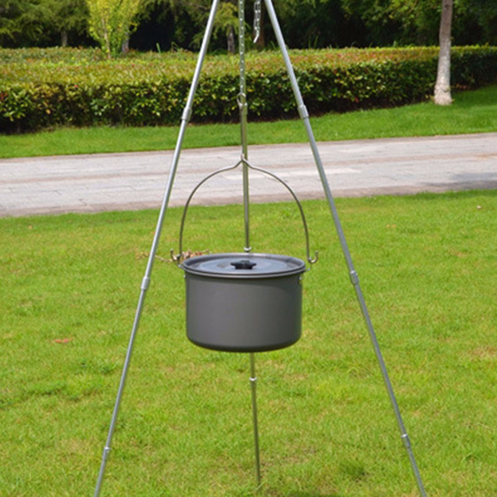 Large Aluminum Camping Hanging - مراجعة Camping Cooking Essentials Kit وسعره