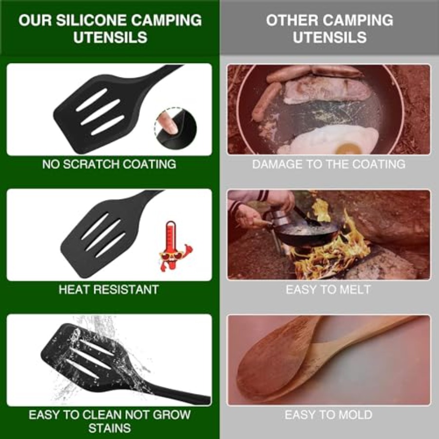 Camping Essentials Cookware Co - مراجعة Camping Cooking Mess Kit وسعره