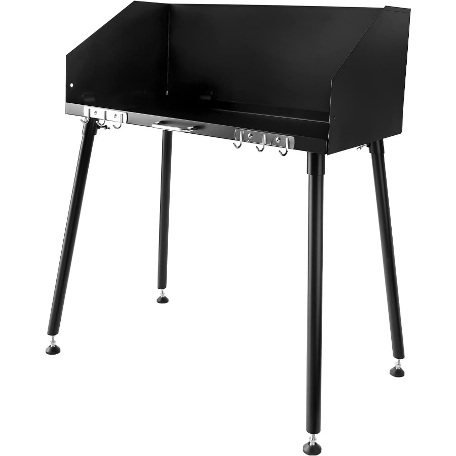 30 x 16 Inch Carbon Steel Dutc - مراجعة Camping Cooking Windscreen وسعره