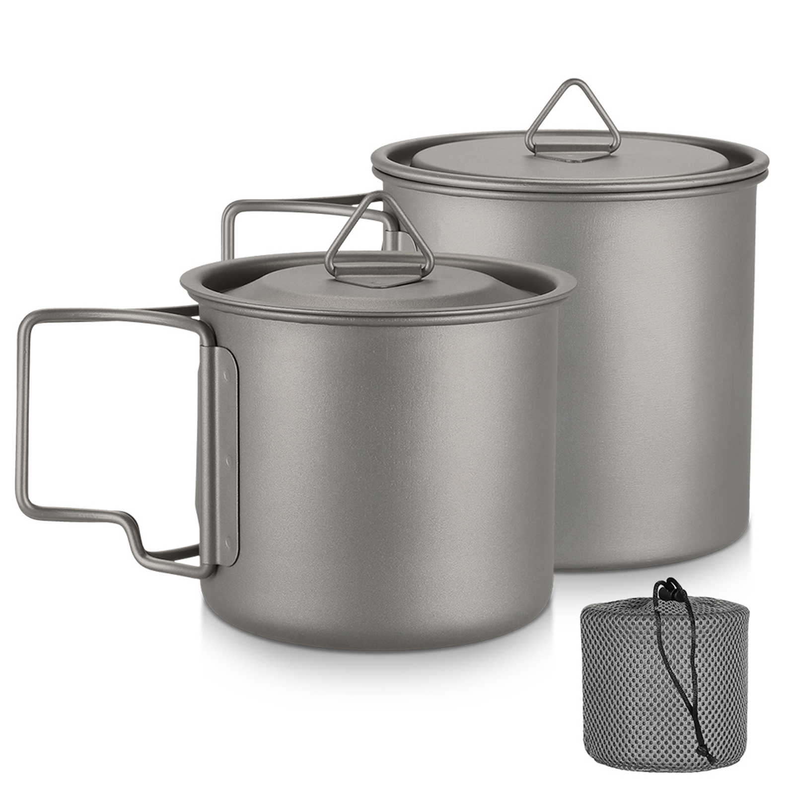 Ultralight Titanium Cup Outdoo - مراجعة Camping Cooking Mug وسعره