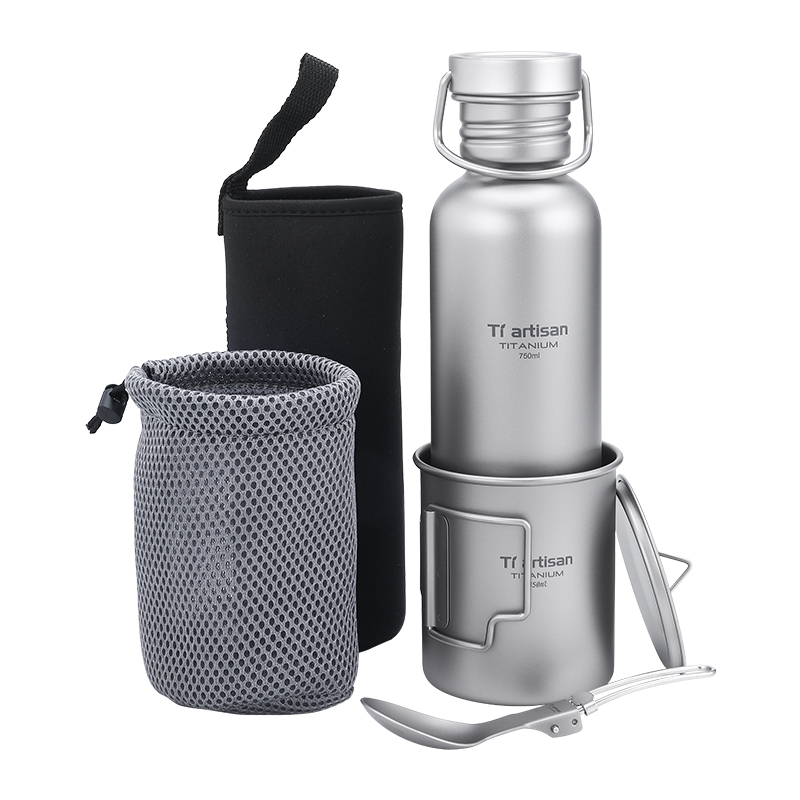 Tiartisan Titanium Cookware 3- - مراجعة Camping Cooking Roll وسعره
