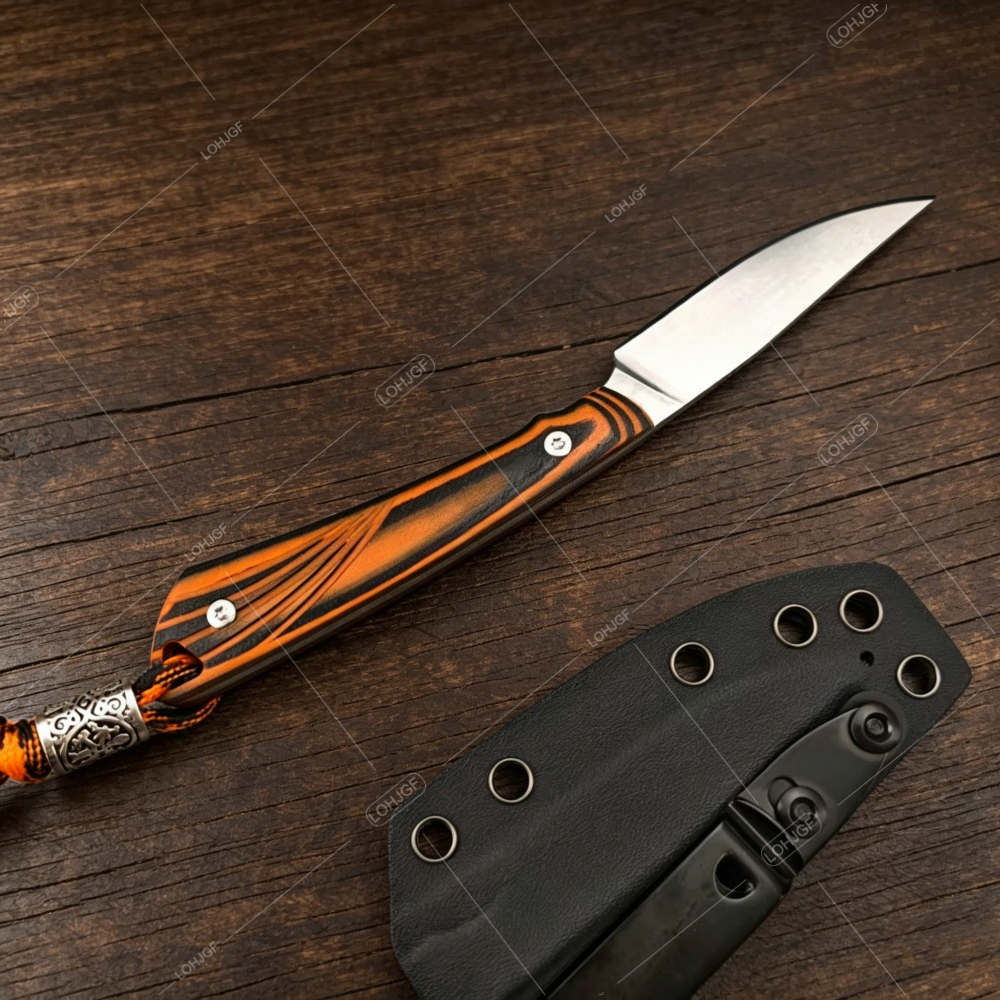 Portable Outdoor Activity Esse - مراجعة Camping Cooking Knife With Sheath وسعره