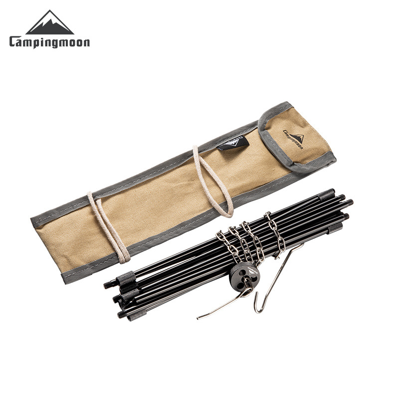 CAMPINGMOON MS-105-BK MS-105-B - مراجعة Camping Cooking Tripod وسعره