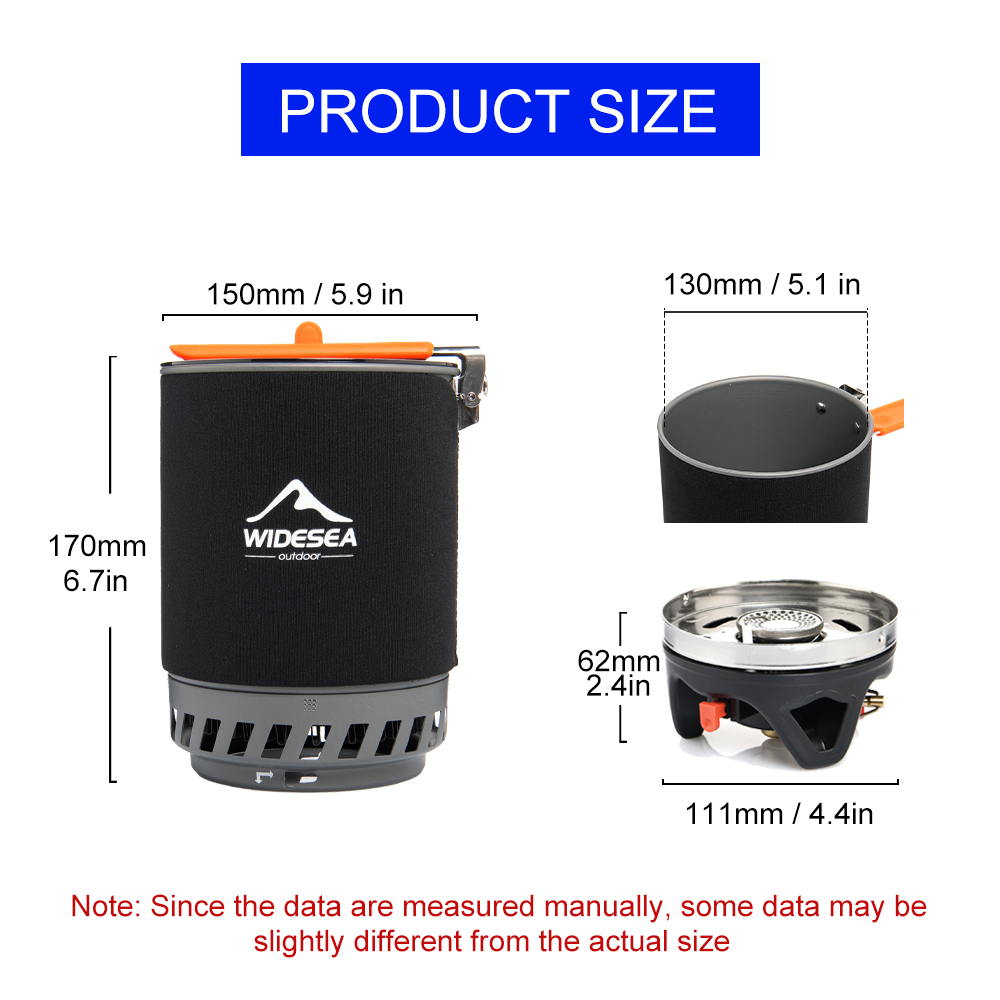Widesea Camping Cooking System - مراجعة Camping Cooking Roll وسعره