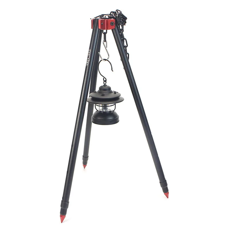 Outdoor Large Bonfire Tripod P - مراجعة Camping Cooking Tripod وسعره