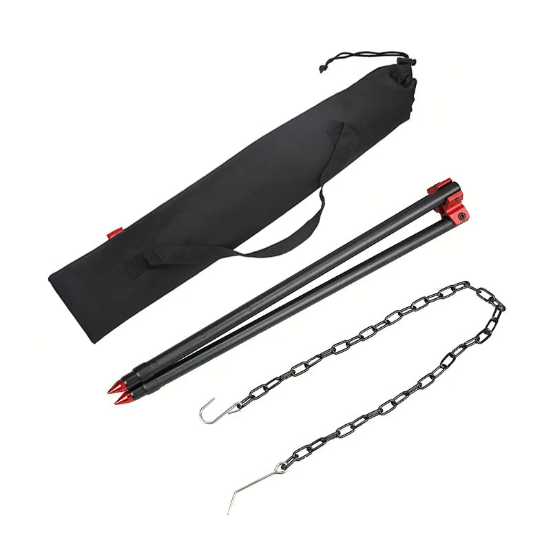 Outdoor Large Bonfire Tripod P - مراجعة Camping Cooking Tripod وسعره