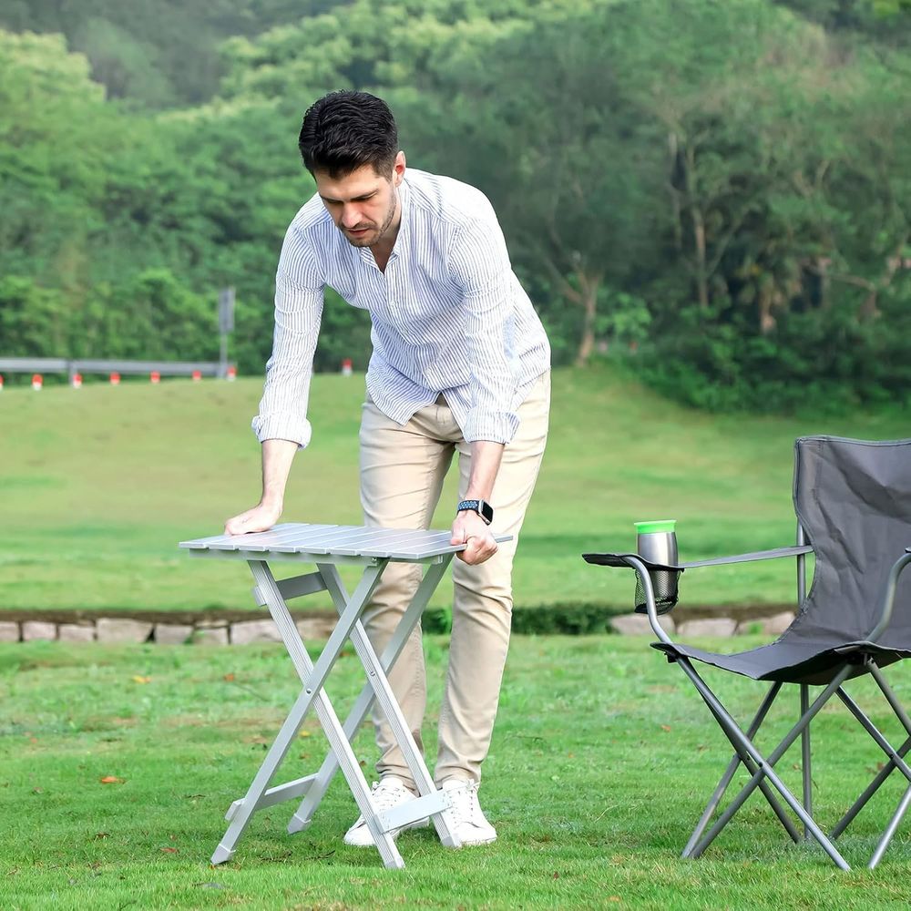 olding Camping Table - Lightwe - مراجعة Camping Cooking Area وسعره