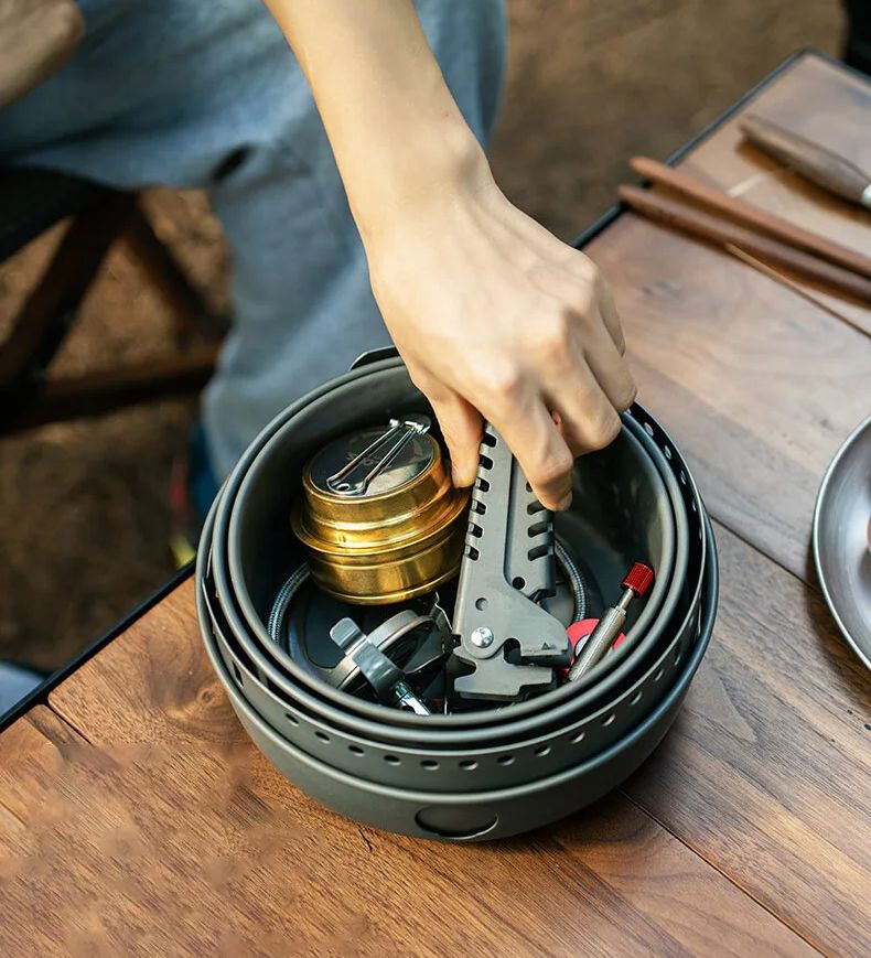 Camping Gas Stove Alcohol Stov - مراجعة Camping Cooking No Gas وسعره