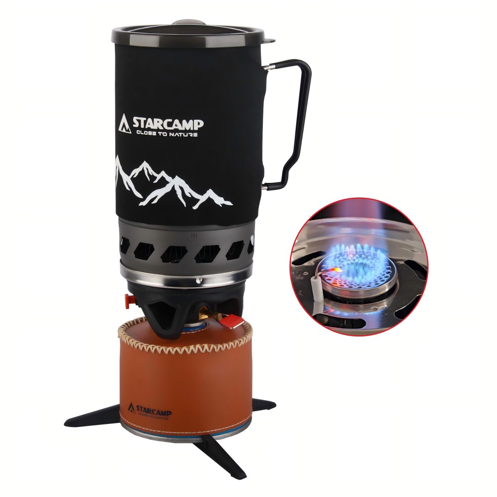 STARCAMP 1400ml Outdoor Fastbo - مراجعة Camping Cooking No Gas وسعره
