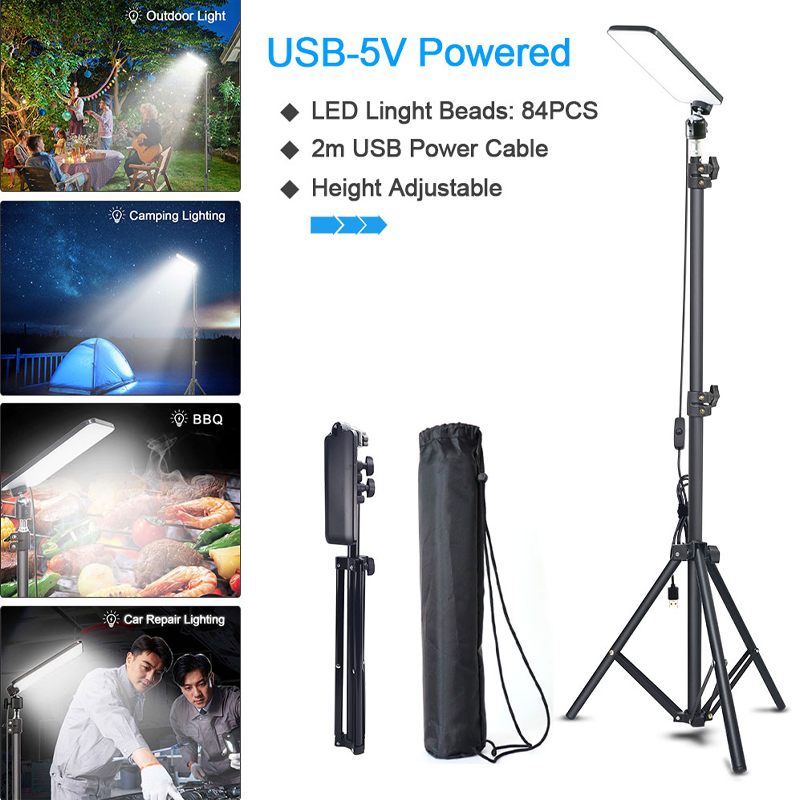 Portable Camping Light LED Sel - مراجعة Camping Cooking Tripod وسعره