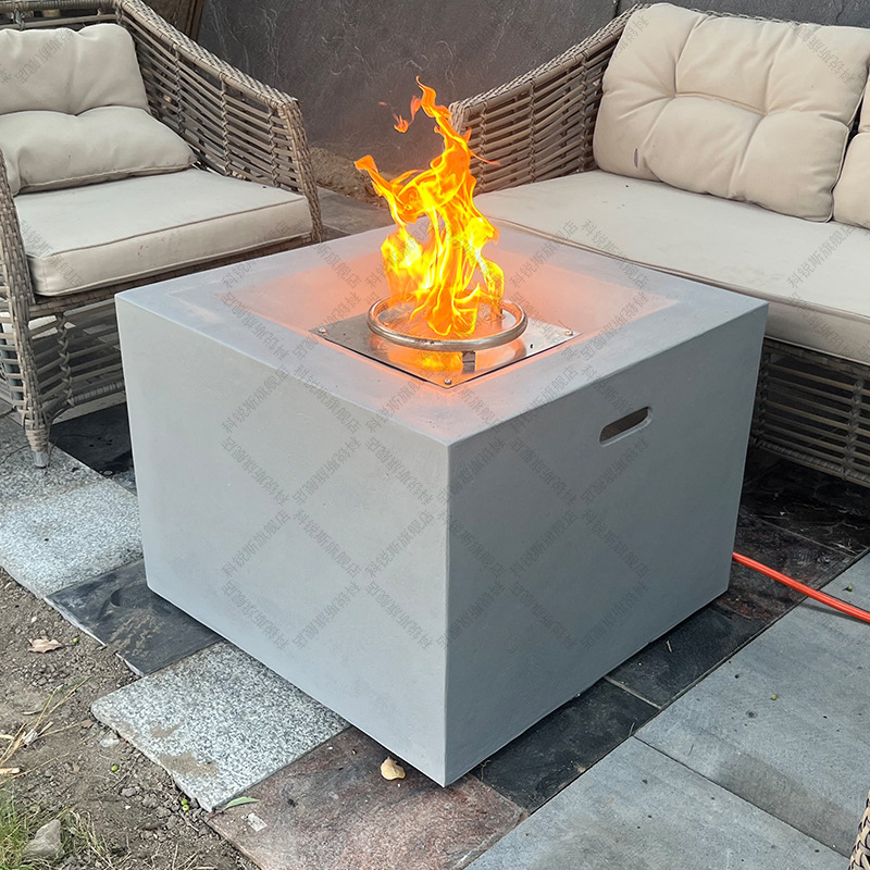 Home Use Outdoor Portable Gas  - مراجعة Camping Cooking Fire Pit وسعره